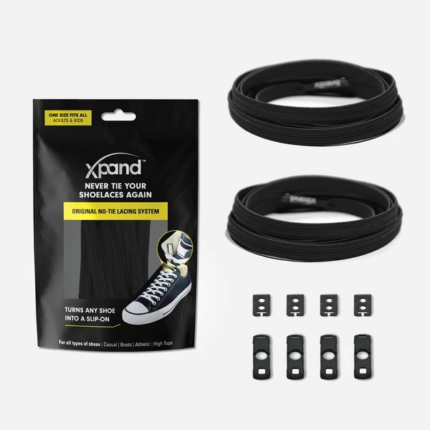 Xpand Original No-Tie Lacing System - black