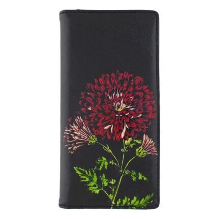 Liano Chrysanthemum Flower Large Wallet