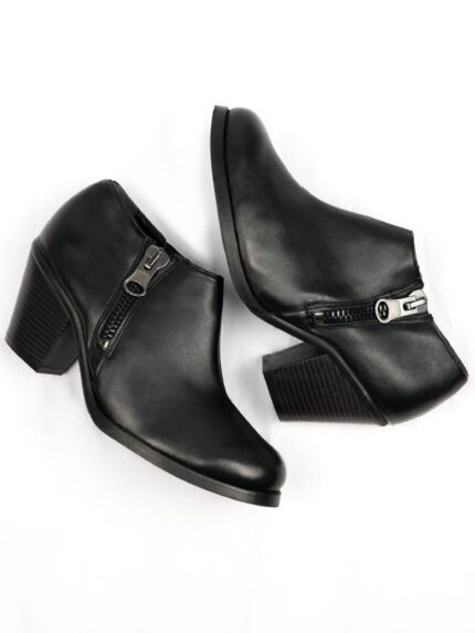 Luxe Heeled Shoes - black