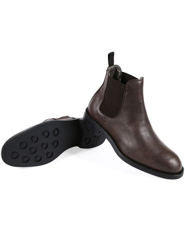Waterproof Chelsea Boots - dark brown